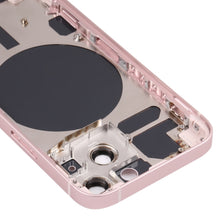 Load image into Gallery viewer, Back Housing Cover with SIM Card Tray &amp; Side  Keys &amp; Camera Lens for iPhone 13 Mini, For iPhone 13 Mini