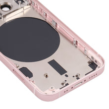 Load image into Gallery viewer, Back Housing Cover with SIM Card Tray &amp; Side  Keys &amp; Camera Lens for iPhone 13 Mini, For iPhone 13 Mini