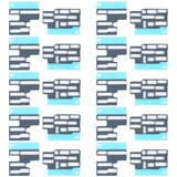 10 Sets Mainboard FPC Connector Sponge Foam Pads for iPhone 13 mini