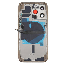 Load image into Gallery viewer, For iPhone 13 Pro Battery Back Cover with Side Keys &amp; Card Tray &amp; Power + Volume Flex Cable &amp; Wireless Charging Module