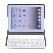 Load image into Gallery viewer, A02 for iPad 4 / 3 / 2 Universal Ultra-thin ABS Horizontal Flip Tablet Case + Bluetooth Keyboard