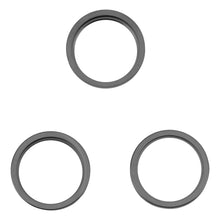 Load image into Gallery viewer, For iPhone 14 Pro Max 3PCS Rear Camera Glass Lens Metal Outside Protector Hoop Ring, For iPhone 14 Pro Max