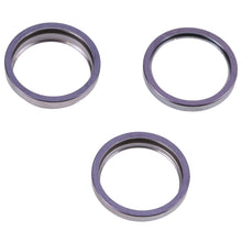 Load image into Gallery viewer, For iPhone 14 Pro Max 3PCS Rear Camera Glass Lens Metal Outside Protector Hoop Ring, For iPhone 14 Pro Max