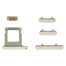 Load image into Gallery viewer, SIM Card Tray + Side Keys for iPhone 14 Pro Max