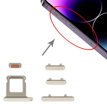 Load image into Gallery viewer, SIM Card Tray + Side Keys for iPhone 14 Pro