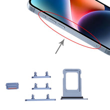 Load image into Gallery viewer, SIM Card Tray + SIM Card Tray + Side Keys for iPhone 14