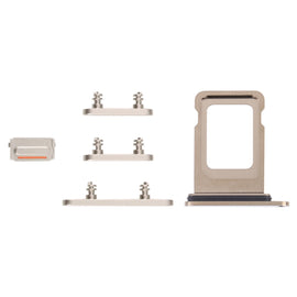 SIM Card Tray + SIM Card Tray + Side Keys for iPhone 14 Pro Max, For iPhone 14 Pro Max