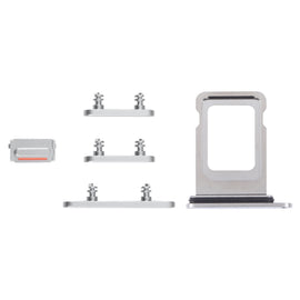SIM Card Tray + SIM Card Tray + Side Keys for iPhone 14 Pro Max, For iPhone 14 Pro Max