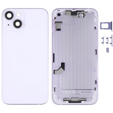 Load image into Gallery viewer, For iPhone 14 Battery Back Cover with Middle Frame / Side Keys