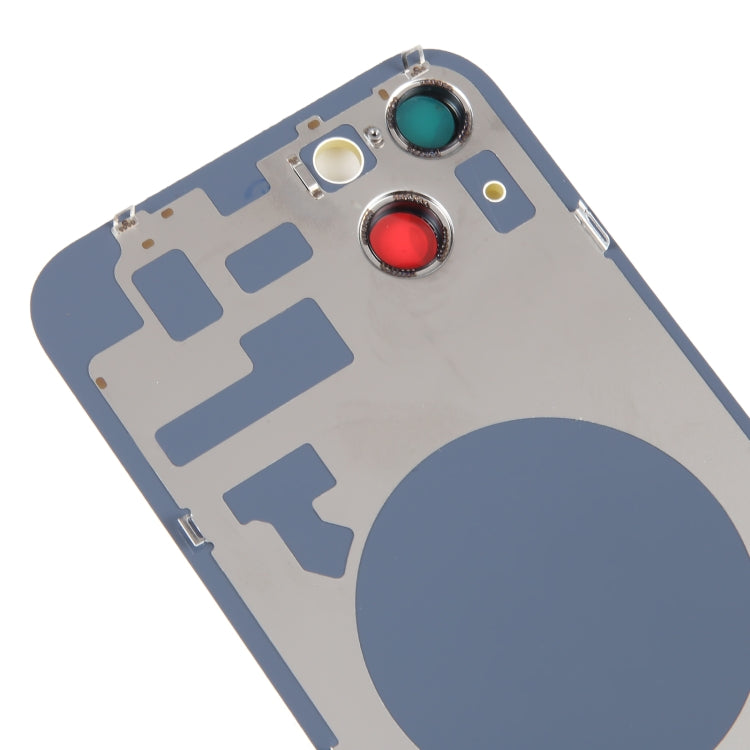 Glass Battery Back Cover with Holder for iPhone 14