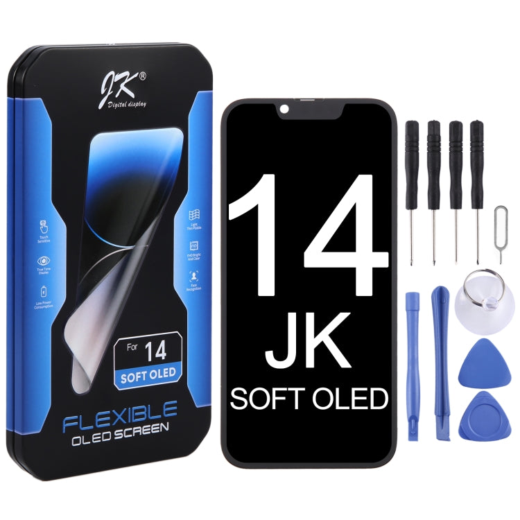 JK Soft OLED LCD Screen For iPhone 14