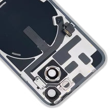 Load image into Gallery viewer, For iPhone 14 Glass Battery Back Cover with Flash Bracket + Wireless Charging Module, For iPhone 14