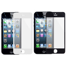 Load image into Gallery viewer, 5 PCS Black + 5 PCS White for iPhone 5 &amp; 5S Front Screen Outer Glass Lens