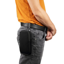 Load image into Gallery viewer, Universal Double-compartment Elastic Hanging Waist Bag for 6.9 inches and Below Smart Phones