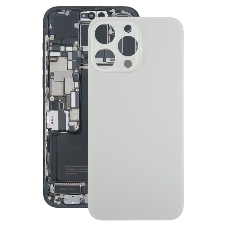 For iPhone 15 Pro Max Glass Battery Back Cover