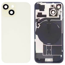 Load image into Gallery viewer, For iPhone 15 Glass Battery Back Cover with Flash Bracket + Wireless Charging Module