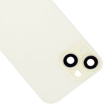 Load image into Gallery viewer, For iPhone 15 Glass Battery Back Cover with Flash Bracket + Wireless Charging Module, For iPhone 15