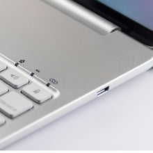 Load image into Gallery viewer, F105A Colorful Backlight Aluminum Backplane Wireless Bluetooth Keyboard Tablet Case for iPad Pro 11 inch （2018）