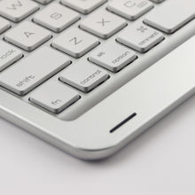 Load image into Gallery viewer, F105A Colorful Backlight Aluminum Backplane Wireless Bluetooth Keyboard Tablet Case for iPad Pro 11 inch （2018）