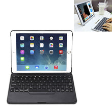 Load image into Gallery viewer, F611 Detachable Colorful Backlight Aluminum Backplane Wireless Bluetooth Keyboard Tablet Case for iPad Air 2 / 9.7 (2018) / 9.7 inch (2017) / Air / Pro 9.7 inch