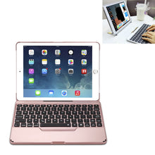 Load image into Gallery viewer, F611 Detachable Colorful Backlight Aluminum Backplane Wireless Bluetooth Keyboard Tablet Case for iPad Air 2 / 9.7 (2018) / 9.7 inch (2017) / Air / Pro 9.7 inch