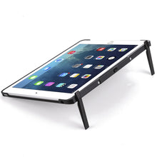 Load image into Gallery viewer, F611 Detachable Colorful Backlight Aluminum Backplane Wireless Bluetooth Keyboard Tablet Case for iPad Air 2 / 9.7 (2018) / 9.7 inch (2017) / Air / Pro 9.7 inch