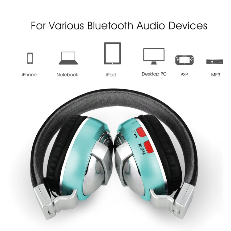 BTH-868 Stereo Sound Quality V4.2 Bluetooth Headphone, Bluetooth Distance: 10m, Support 3.5mm Audio Input & FM