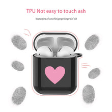 Load image into Gallery viewer, Heart Pattern Apple Wireless Earphones Charging Box Dust-proof Shockproof Outdoor Protective Case for Airpods