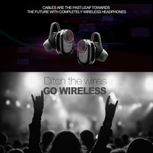 Load image into Gallery viewer, BTH-V5 DSP Noise Cancelling Earbuds Sports Wireless Bluetooth V5.0  Headset with Charging Case, Compatible with iPhone and Android