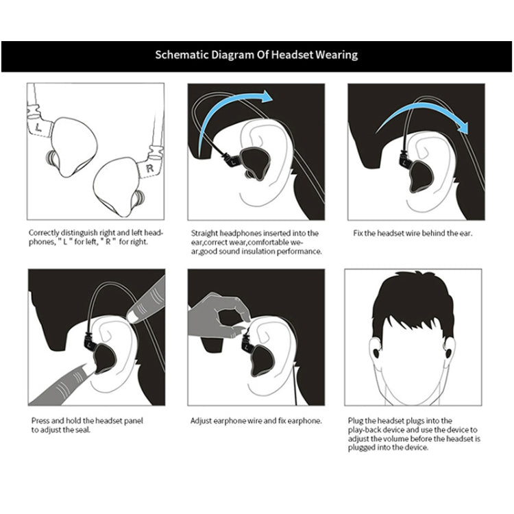 KZ ZSN Circle Iron Moving Iron Quad-core Wired Control In-ear Mega Bass HiFi Earphone with Microphone