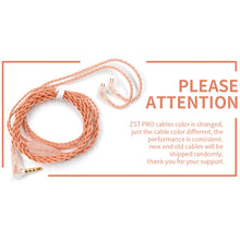 Load image into Gallery viewer, KZ ZST Circle Iron In-ear Mega Bass MP3 Dual Unit Earphone without Microphone