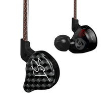 Load image into Gallery viewer, KZ ZST Circle Iron In-ear Mega Bass MP3 Dual Unit Earphone without Microphone
