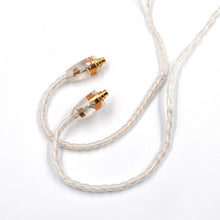 Load image into Gallery viewer, KZ 8 Pin Oxygen-free Copper Silver Plated Upgrade Cable for Most MMCX Interface Earphones