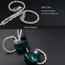 Load image into Gallery viewer, KZ B Copper-silver Mixed Plated Upgrade Cable for KZ ZST / ZS10 / ES4 / AS10 / BA10 Earphones