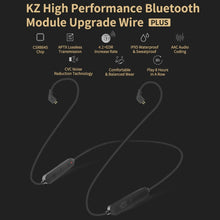 Load image into Gallery viewer, KZ Waterproof High Fidelity Bluetooth Upgrade Cable for KZ ZSN Earphones