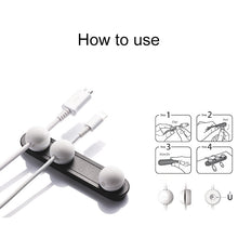 Load image into Gallery viewer, Magnetic Wire Take-up Cable Winder Magnetic Holder Desktop Storage