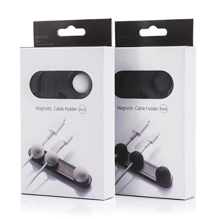 Magnetic Wire Take-up Cable Winder Magnetic Holder Desktop Storage