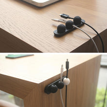 Load image into Gallery viewer, Magnetic Wire Take-up Cable Winder Magnetic Holder Desktop Storage