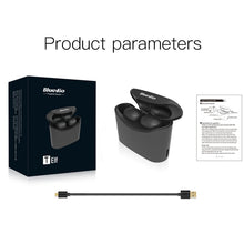 Load image into Gallery viewer, Bluedio TWS T-elf Bluetooth Version 5.0 In-Ear Bluetooth Headset with Headphone Charging Cabin