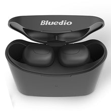 Load image into Gallery viewer, Bluedio TWS T-elf Bluetooth Version 5.0 In-Ear Bluetooth Headset with Headphone Charging Cabin