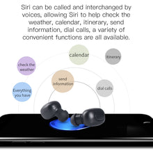 Load image into Gallery viewer, Bluedio TWS T-elf Bluetooth Version 5.0 In-Ear Bluetooth Headset with Headphone Charging Cabin