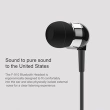 Load image into Gallery viewer, Fineblue F910 CSR4.1 Retractable Cable Caller Vibration Reminder Anti-theft Bluetooth Headset