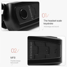 Load image into Gallery viewer, Fineblue F910 CSR4.1 Retractable Cable Caller Vibration Reminder Anti-theft Bluetooth Headset