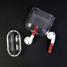 Load image into Gallery viewer, Transparent PC Protective Case for Apple AirPods 1/2