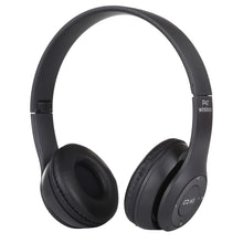 Load image into Gallery viewer, P47 Foldable Wireless Bluetooth Headphone with 3.5mm Audio Jack, Support MP3 / Call, P47 Black, P47 Blue, P47 Red, P47 White, P47 Green