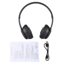 Load image into Gallery viewer, P47 Foldable Wireless Bluetooth Headphone with 3.5mm Audio Jack, Support MP3 / Call, P47 Black, P47 Blue, P47 Red, P47 White, P47 Green