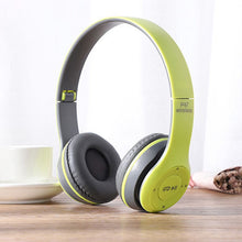 Load image into Gallery viewer, P47 Foldable Wireless Bluetooth Headphone with 3.5mm Audio Jack, Support MP3 / Call, P47 Red, P47 White, P47 Green, P47 Black, P47 Blue