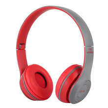 Load image into Gallery viewer, P47 Foldable Wireless Bluetooth Headphone with 3.5mm Audio Jack, Support MP3 / Call, P47 Red, P47 White, P47 Green, P47 Black, P47 Blue