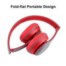 Load image into Gallery viewer, P47 Foldable Wireless Bluetooth Headphone with 3.5mm Audio Jack, Support MP3 / Call, P47 Red, P47 White, P47 Green, P47 Black, P47 Blue