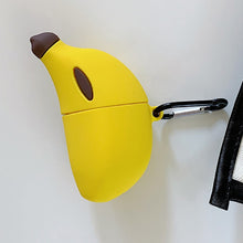 Load image into Gallery viewer, Wireless Earphones Shockproof Banana Silicone Protective Case for Apple AirPods 1 / 2